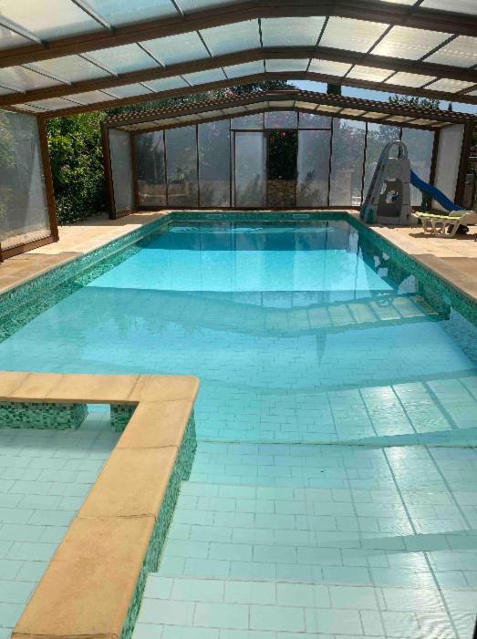 Chambres Privees Dans Maison Avec Grand Parc Et Piscine Proche Via Rhona Andancette Eksteriør billede
